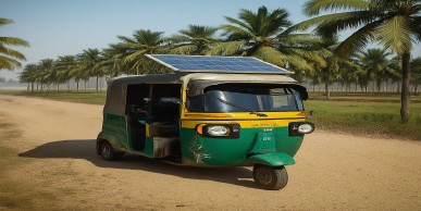 Solar E-Rickshaw